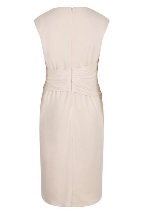 EsQualo dress slv/lss waist detail